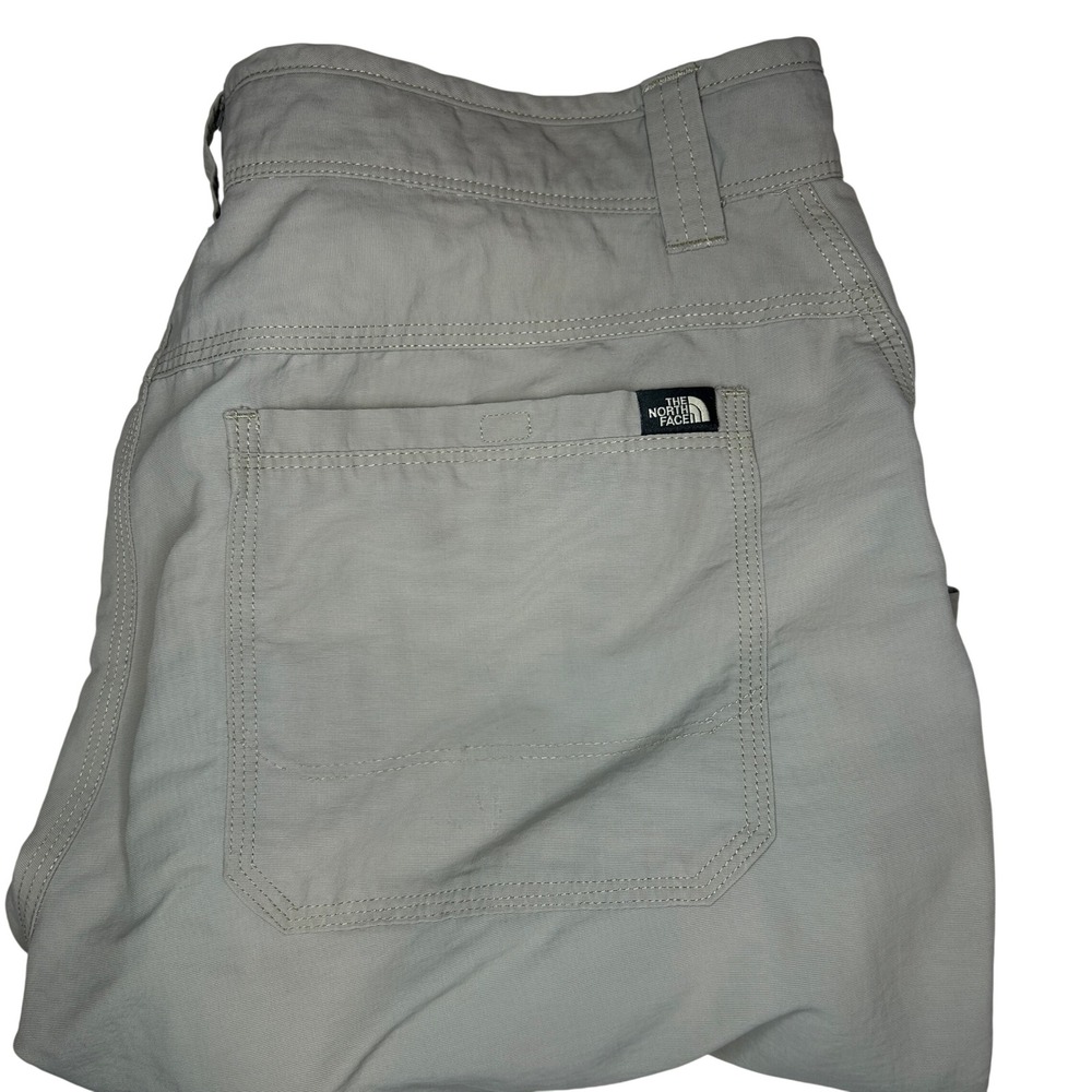 The North Face Horizon Cargo Shorts 34 Mens Tan Hiking Outdoor Lightweight Nylon